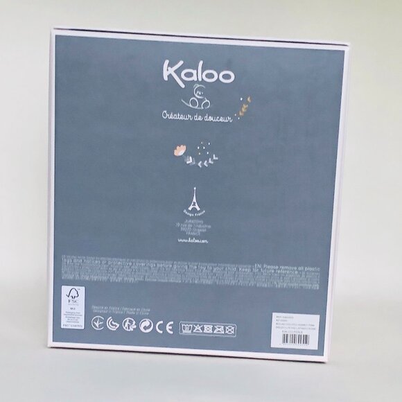 Kaloo Brand New Round Pink Rabbit Doudou /Lovey/Security blanket for Baby 0+ - Picture 8 of 9